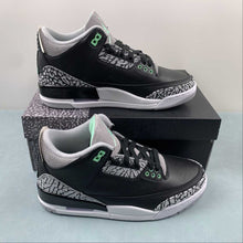 Cargar imagen en el visor de la galería, Air Jordan 3 Retro Bright Green Wolf Gray Black White CT8532-031