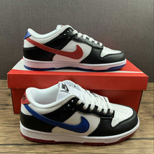 Cargar imagen en el visor de la galería, SB Dunk Low Seoul Black White Red Blue DM7708-100