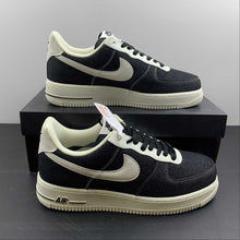 Cargar imagen en el visor de la galería, Air Force 1 07 Low Denim Black Beige White DG2296-001
