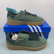 Cargar imagen en el visor de la galería, Adidas Stan Smith Crepe Green Oxide Shadow Green Crepe Color FZ6444