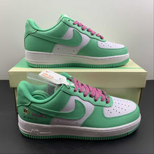 Cargar imagen en el visor de la galería, Air Force 1 07 Low Mint Green White Customised BS8871-104
