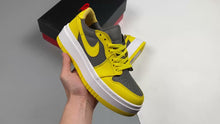 Cargar imagen en el visor de la galería, Air Jordan 1 Elevate Low White Yellow Wolf Gray DH7004-017