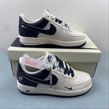 Cargar imagen en el visor de la galería, Terror Squad x Air Force 1 Low Beige White Dark Blue IO5636-999