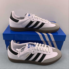 Cargar imagen en el visor de la galería, Adidas Samba Vegan Cloud White Core Black Gum H01877