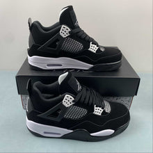 Cargar imagen en el visor de la galería, Air Jordan 4 Retro White Black DH6927-110