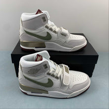 Cargar imagen en el visor de la galería, Air Jordan Legacy 312 High Light Khaki Green Dark Red HF0745-131
