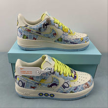 Cargar imagen en el visor de la galería, Air Force 1 07 Low Beige Light Blue Lemon Yellow FB0607-055