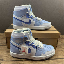 Cargar imagen en el visor de la galería, Air Jordan 1 High Zoom Comfort White Haze Blue CT5442-040