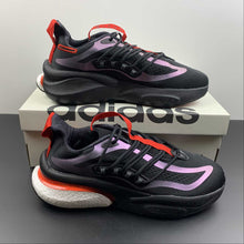 Cargar imagen en el visor de la galería, Adidas Alphaboost V1 Core Black Solar Red Better Scarlet IE4218
