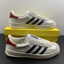 Cargar imagen en el visor de la galería, Adidas x Gucci Gazelle White Navy Red Beige