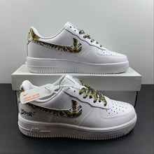 Cargar imagen en el visor de la galería, Air Force 1 07 Low Tiger Brown Black White CZ0270-108