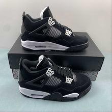 Cargar imagen en el visor de la galería, Air Jordan 4 Retro White Thunder Black FQ8138-001