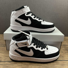 Cargar imagen en el visor de la galería, Air Force 1 07 Mid White Black YH2293 033
