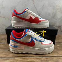 Cargar imagen en el visor de la galería, Air Force 1 Shadow Highlighted University Red Photo Blue CU8591-100