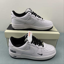 Cargar imagen en el visor de la galería, Kith x Air Force 1 07 Low White Black KT1659-001