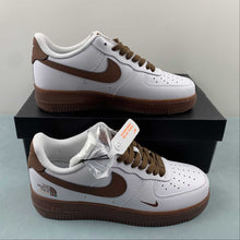 Cargar imagen en el visor de la galería, The North Face x Gucci x Air Force 1 07 Low White Brown DH7561-188