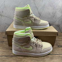 Cargar imagen en el visor de la galería, Air Jordan 1 High Zoom Comfort Lemon Twist Fossil White CT0979-200
