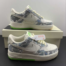 Cargar imagen en el visor de la galería, Air Force 1 07 Low Lion Dance White Blue Green CW1888-716