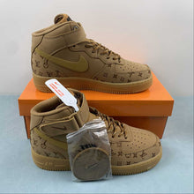 Cargar imagen en el visor de la galería, LV x Air Force 1 07 Mid Brown DV9988-500