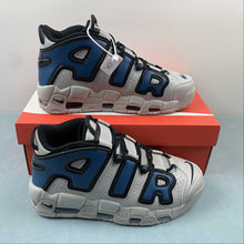 Cargar imagen en el visor de la galería, Air More Uptempo Industrial Blue Pure Platinum Burnished Teal FD5573-001