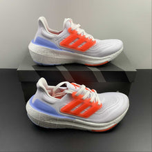 Cargar imagen en el visor de la galería, Adidas UltraBoost Light J Cloud White Solar Red H06357