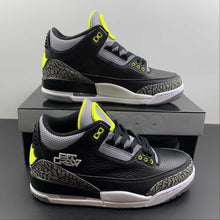 Cargar imagen en el visor de la galería, Air Jordan 3 Retro Oregon Ducks Pet Crew Black HO22-MNJDLS-5
