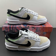 Cargar imagen en el visor de la galería, SB Dunk Low White Black Light Green DZ2794-888