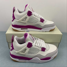 Cargar imagen en el visor de la galería, SB x Air Jordan 4 Retro Sapphire White Purple Grey DR5415-105