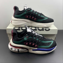 Cargar imagen en el visor de la galería, Adidas AlphaBoost V1 Green Black Blue White HP7318
