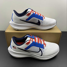 Cargar imagen en el visor de la galería, Air Zoom Pegasus 40 White Navy University Red Black FN0013-100