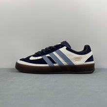 Cargar imagen en el visor de la galería, Bad Bunny x Adidas Gazelle Indoor Dark Blue Beige JS5057