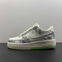 Cargar imagen en el visor de la galería, Air Force 1 07 Low Lion Dance White Blue Green CW1888-716