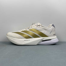 Cargar imagen en el visor de la galería, Adizero Boston 13 Chalk White Gold Metallic Halo Silver JS4947