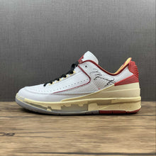 Cargar imagen en el visor de la galería, Off-White x Air Jordan 2 Retro Low SP White Red Black DJ4375-106