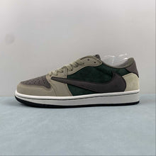 Cargar imagen en el visor de la galería, Travis Scott x Air Jordan 1 Low OG Brown Green DM7866-817