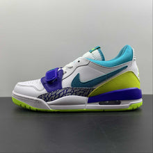 Cargar imagen en el visor de la galería, Air Jordan Legacy 312 Low White Lake Green Lemon Yellow CD7069-103