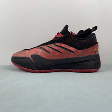 Cargar imagen en el visor de la galería, Adidas Dame 9 Bape Black Red GY3018