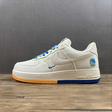Cargar imagen en el visor de la galería, Air Force 1 07 Low Rice White Blue Gold NA2022-004
