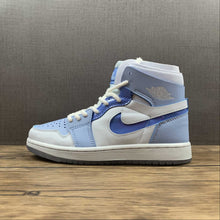 Cargar imagen en el visor de la galería, Air Jordan 1 High Zoom Comfort White Haze Blue CT5442-040