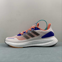 Cargar imagen en el visor de la galería, Adidas PureBoost 22 Heat.RDY Cloud White Night Metallic Lucid Blue GY4706