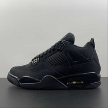 Cargar imagen en el visor de la galería, Air Jordan 4 Retro Black Cat 2020 Light Graphite CU1110-010