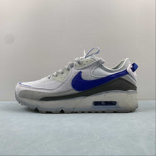Cargar imagen en el visor de la galería, Air Max 90 Terrascape Pure Platinum Hyper Royal White DV7413-002