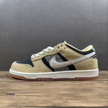 Cargar imagen en el visor de la galería, SB Dunk Low Rooted in Peace Black Tan Jade DJ4671-294