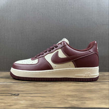 Cargar imagen en el visor de la galería, Air Force 1 07 Low Gypsophila Dark Red Rice White JH6969-281