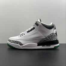 Cargar imagen en el visor de la galería, Air Jordan 3 Retro Oregon Duck White Black Green HO11-MNJDL
