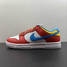 Cargar imagen en el visor de la galería, LeBron James x SB Dunk Low Fruity Pebbles White Red Blue DH8009-600