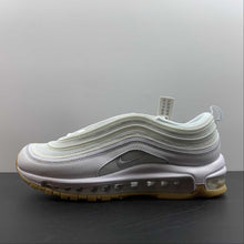 Cargar imagen en el visor de la galería, Air Max 97 White Light Gum Brown Blue DJ2740-100