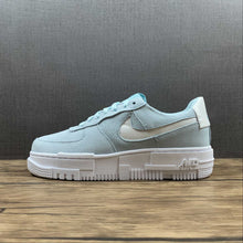 Cargar imagen en el visor de la galería, Air Force 1 PIXEL Glacier Blue Mint Green White Pure Platinum DH3855-400