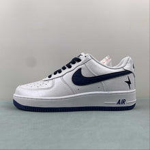 Cargar imagen en el visor de la galería, Air Force 1 07 Low Ladainian Tomlinson White Navy Blue DD0614-332