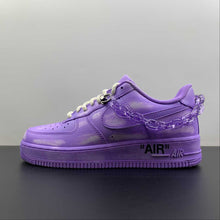Cargar imagen en el visor de la galería, Air Force 1 07 Low Customised Purple CW2288-111